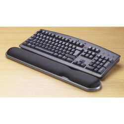 Reposamuñecas Kensington gel teclado dos alturas, negro