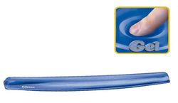 Reposamuñecas para teclado gel crystal en azul