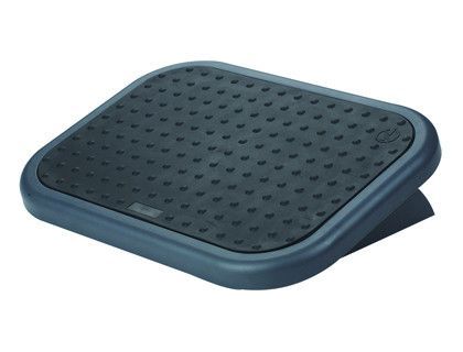 Reposapies ajustable q-connect con alfombrilla caucho 450x330x85mm