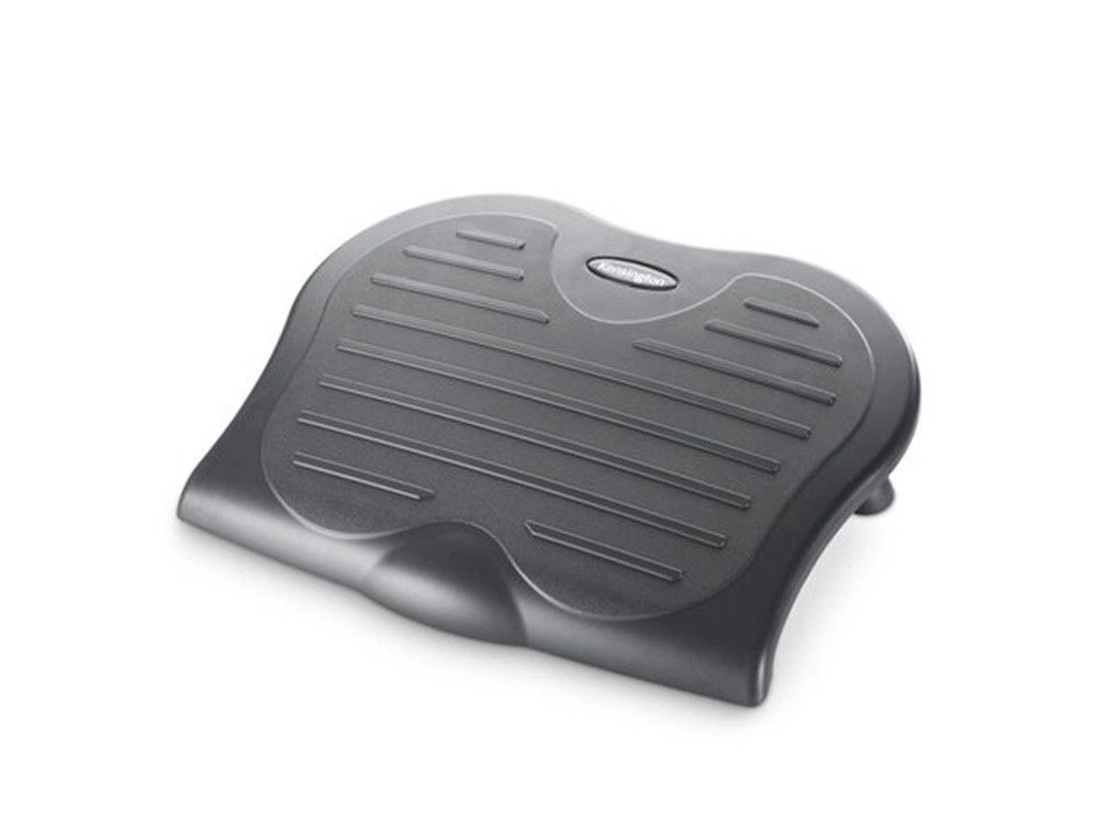 Reposapies kensington solesaver 3 alturas ajustablescolor negro 450x350 mm