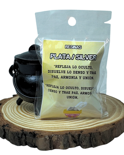 Resina de Plata – Claridad Espiritual y Equilibrio
