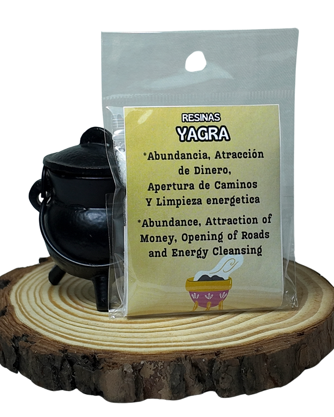 Resina de Yagra - Abundancia Material y Apertura de Caminos