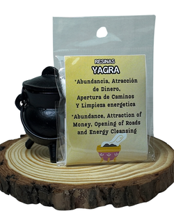 Resina de Yagra - Abundancia Material y Apertura de Caminos