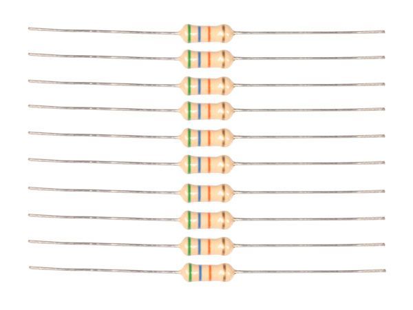 Resistencia Carbon 1/2W 100 Ohm Electronica Embajadores