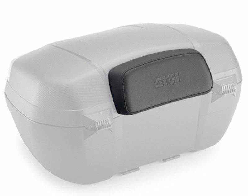 Respaldo para E46 Riviera  forrado en tejido negro con logotipo GIVI