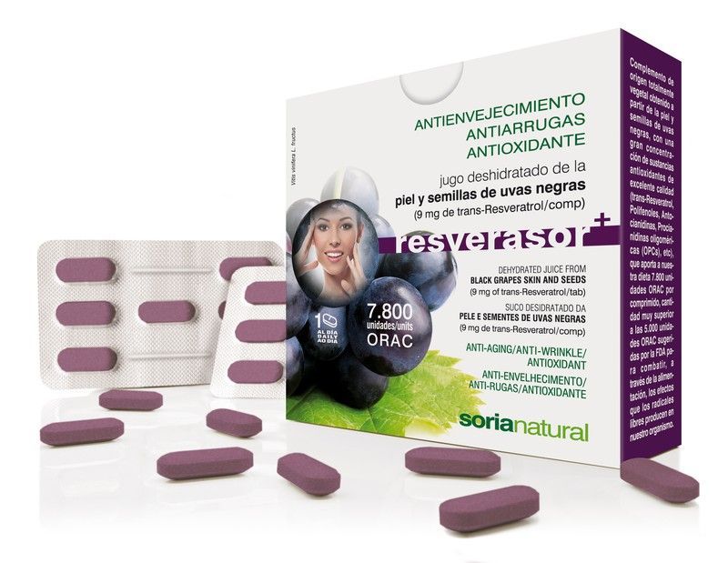 Resverasor Plus 134mg 28 Comprimidos Soria Natural