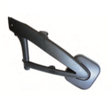 Retrovisor Frontal Mercedes Actros 200x200 mm 12033500 LEO