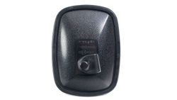 Retrovisor principal oval pequeño fijación tubo diámetro 10 mm