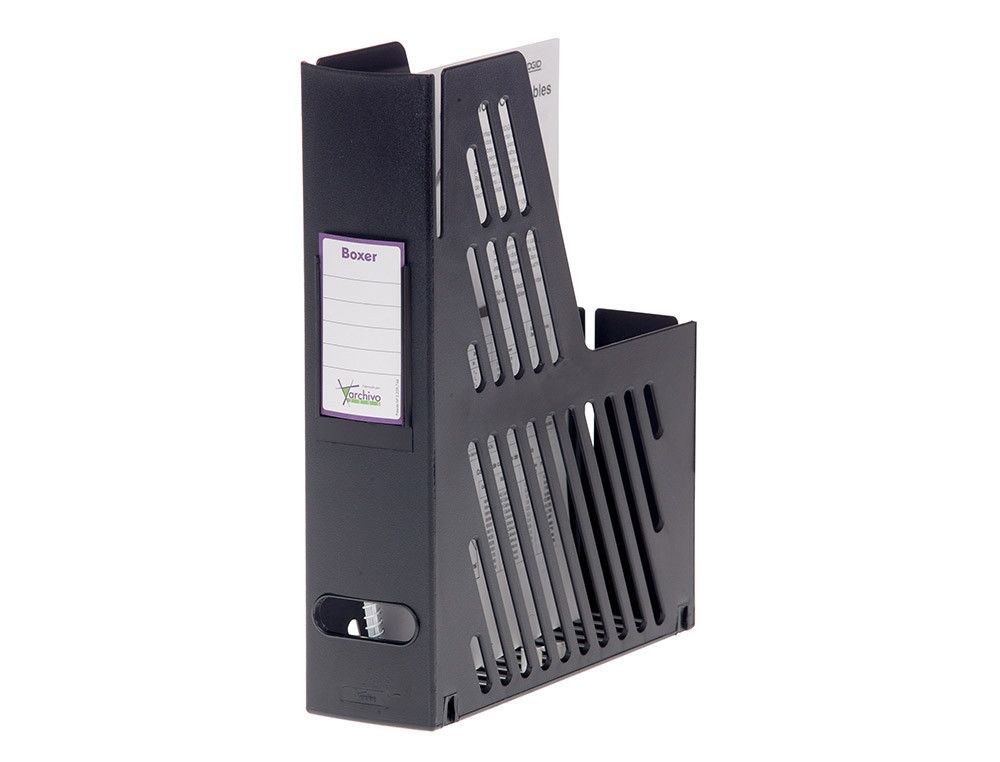 Revistero Archivo 2000 A4 y folio negro