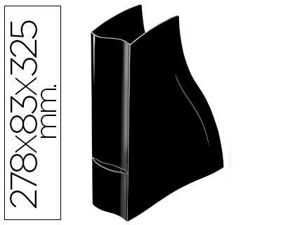 Revistero Cep Ellypse Plastico Negro