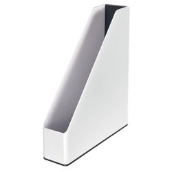 Revistero Leitz WOW DUAL, negro/blanco