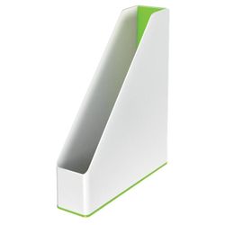 Revistero Leitz WOW DUAL, verde/blanco