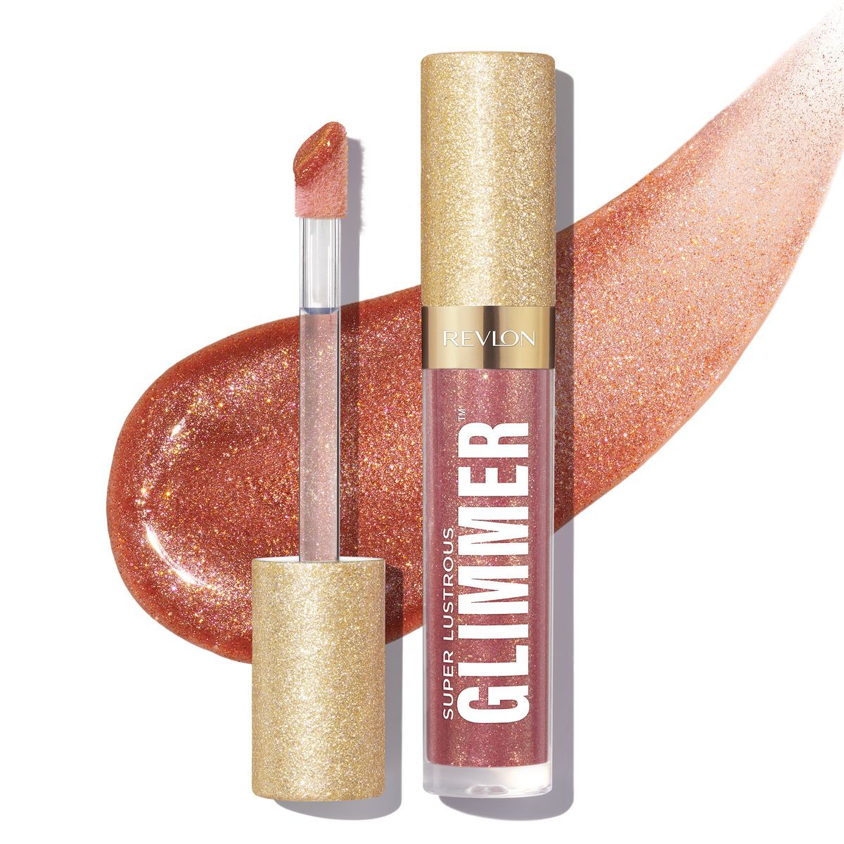 Revlon Labios Brillo Glimmer Glazed Almo