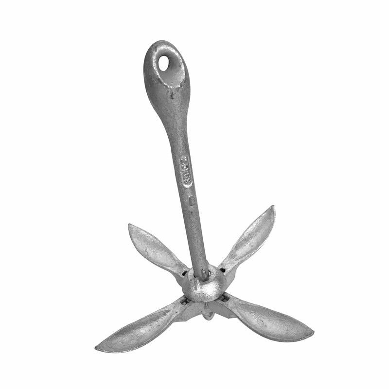 Rezón Ancla Plegable Galvanizada