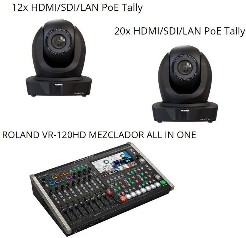 Rgblink Kit 12X Y 20X Hdmi/Sdi/Tally Y  Vr-6Hd