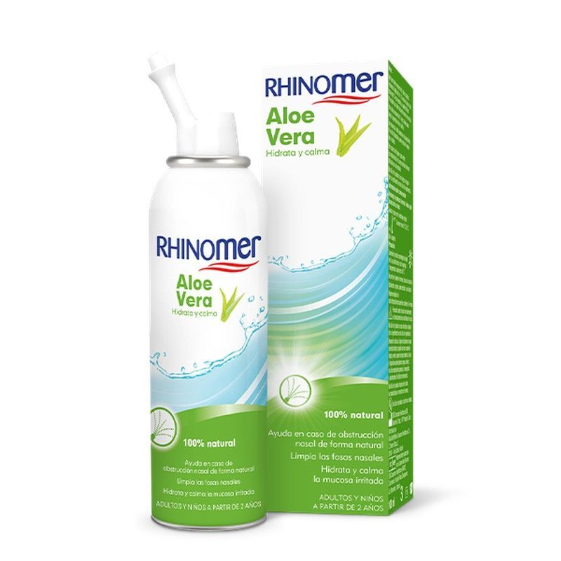 Rhinomer Aloe vera Spray nasal con agua de mar 100 ml