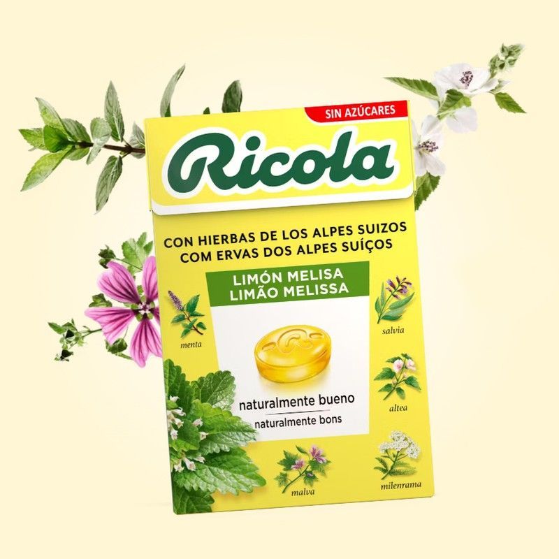 Ricola Caramelos de Limon Melisa