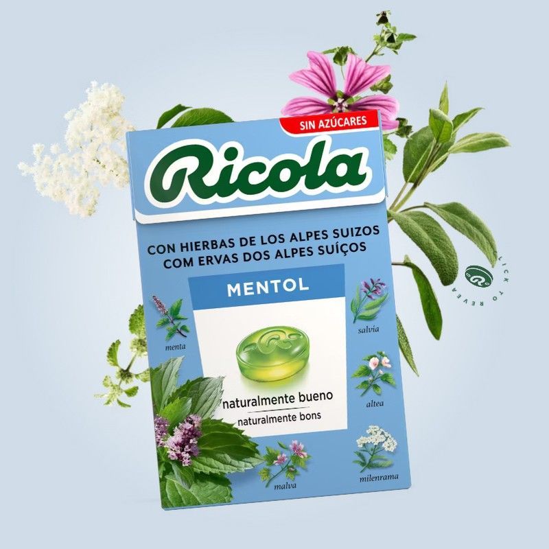 Ricola Caramelos de Mentol