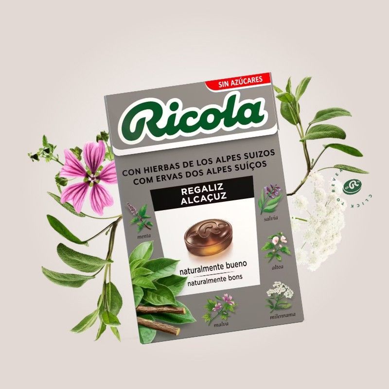 Ricola Caramelos de Regaliz 50 g