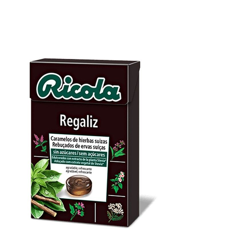 Ricola Caramelos Regaliz Sin Azúcar