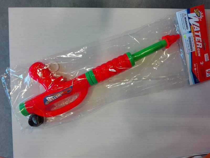 Rifle Agua Con Botella Bolsa