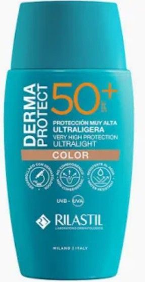 Rilastil dermaprotect ultraligera 50+ con color 50ml