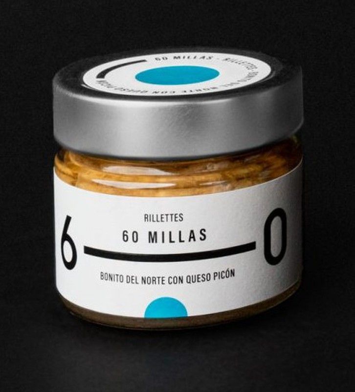 Rillete de Bonito del Norte Queso Picón Bejes Tresviso El Capricho de Santoña 150g