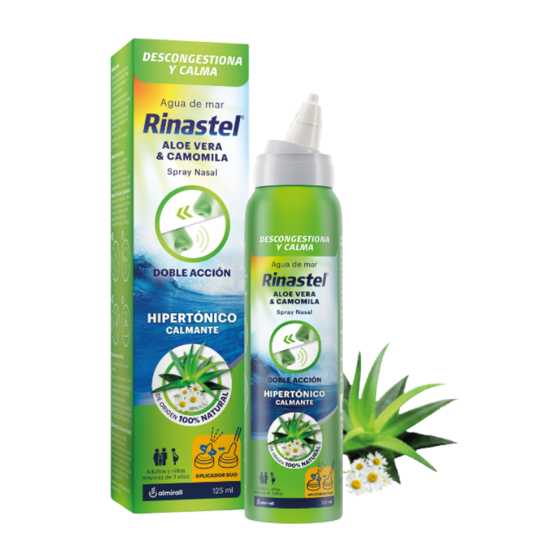 Rinastel Aloe Vera & Camomila Spray Nasal 125 ml – Descongestión