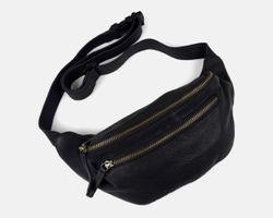 Riñonera bandolera CUIROTS Classic de piel