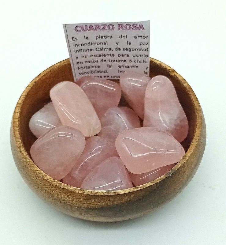 Rodados de Cuarzo rosa