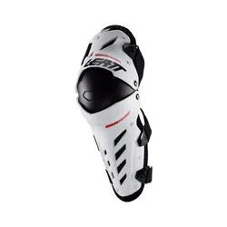⚡🚴‍♂️🤍 Rodilleras Leatt Dual Axis Blanco – Protección Rígida y Movilidad Total para Riders Apasionados 🚴‍♂️🛡️⚡