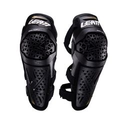 💥🦿 Rodilleras y Espinilleras Leatt Dual Axis Pro Negro - Protección Total con Movilidad Inigualable