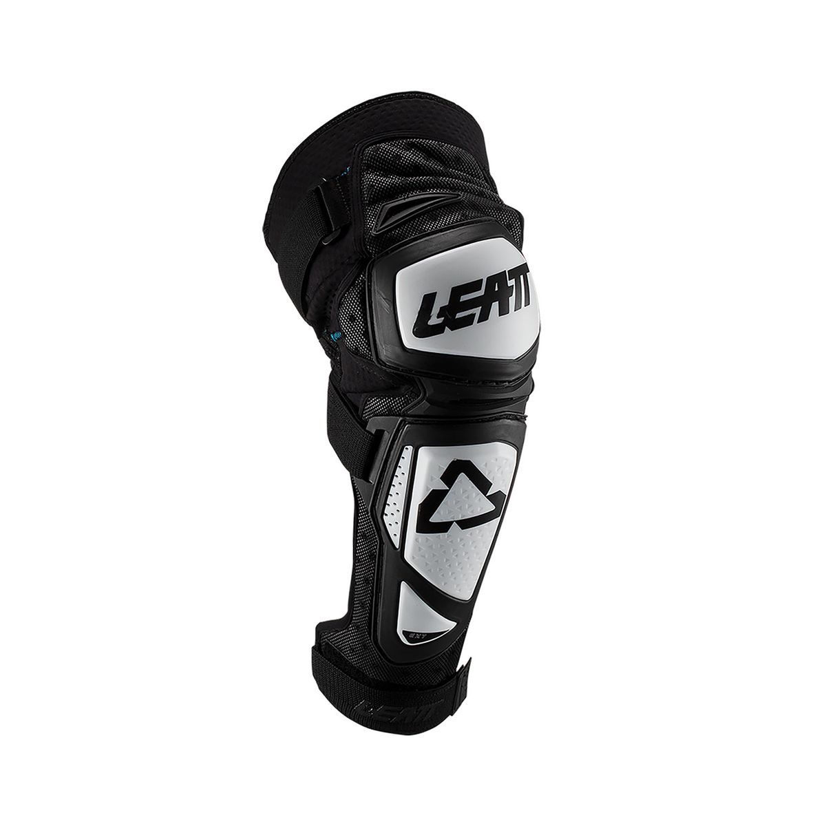 ⚪⚫ Rodilleras y Espinilleras Leatt EXT Blanco/Negro | Protección Total y Rendimiento Pro 🚵‍♂️🛡️🔥