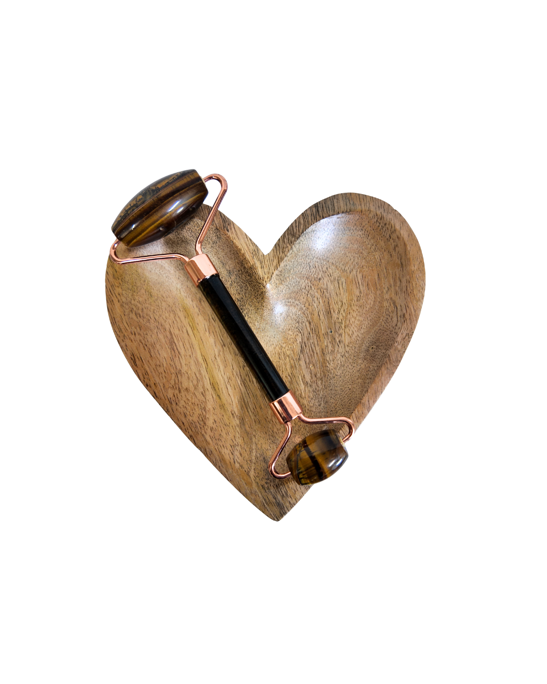 Rodillo Masajeador de Ojo de Tigre - Drenaje Linfático