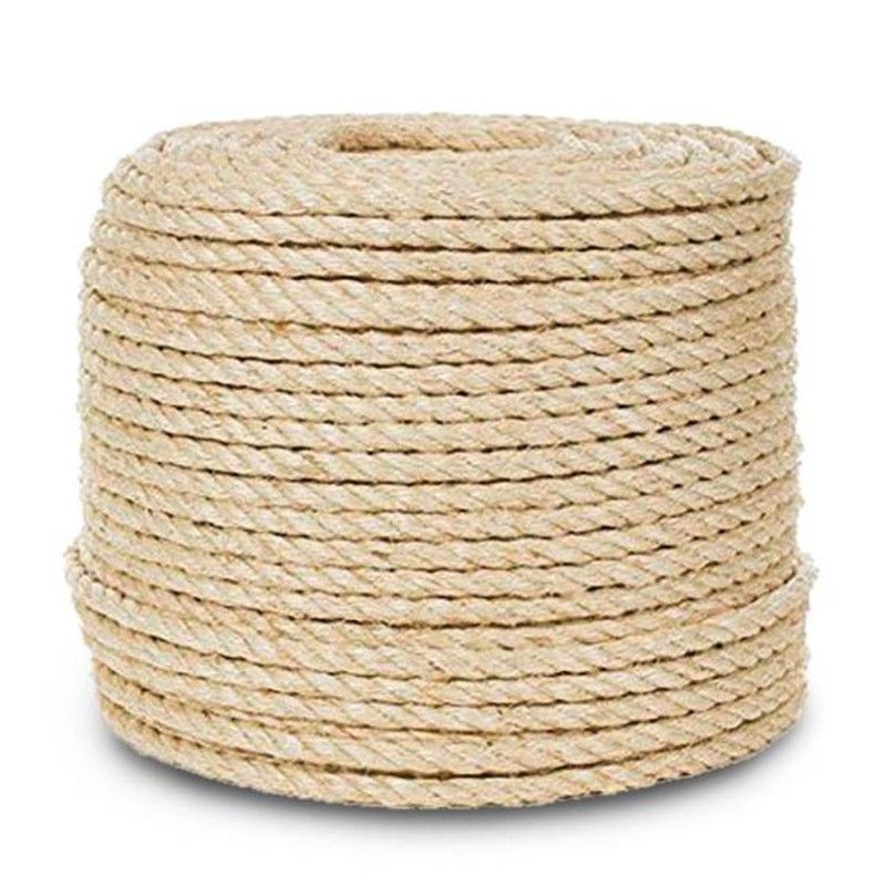 Rollo 100m cuerda sisal beige