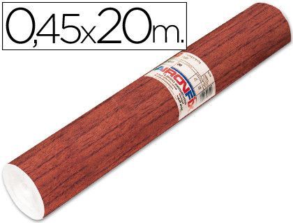 Rollo Adhesivo Aironfix Madera Oscuro 67183 -Rollo de 20 Mt