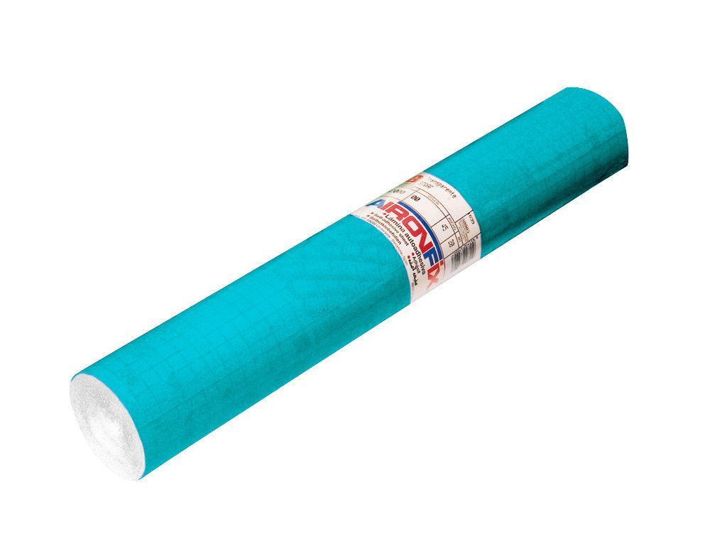 Rollo Adhesivo Aironfix Unicolor Azul Mate Claro 67013-Rollo de 20 Mt