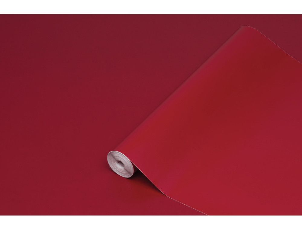 Rollo adhesivo d-c-fix burdeos mate ancho 45 cm largo 15 mt