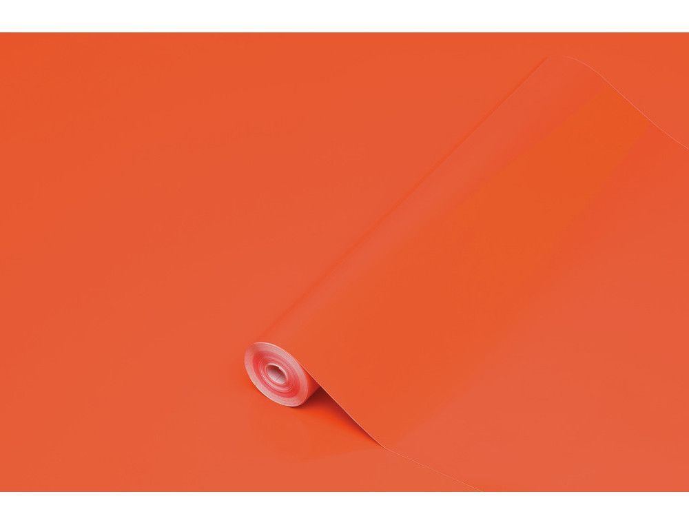 Rollo adhesivo d-c-fix naranja ancho 45 cm largo 15 mt