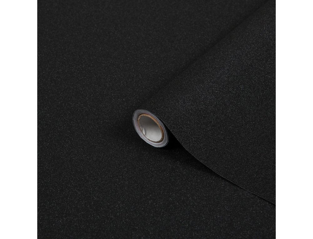 Rollo adhesivo d-c-fix negro metal brillo ancho 45 cm largo 1,5 mt