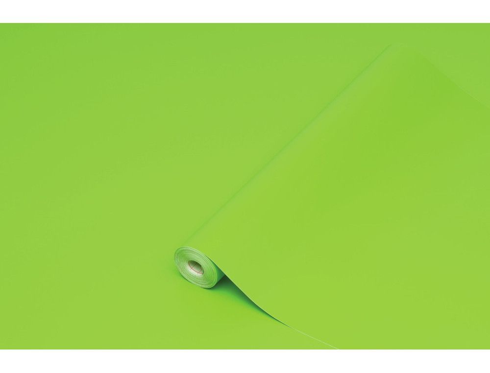 Rollo adhesivo d-c-fix verde manzana mate ancho 45 cm largo 15 mt