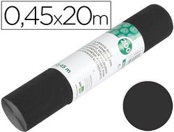Rollo adhesivo liderpapel unicolor negro mate rollo de 0,45 x 20 mt