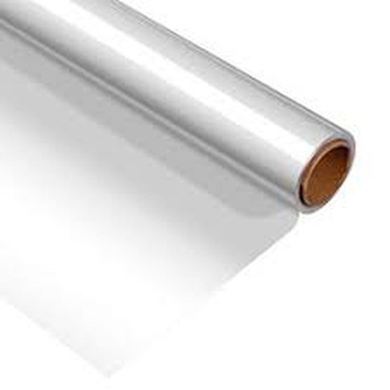 Rollo continuo papel celofán transparente