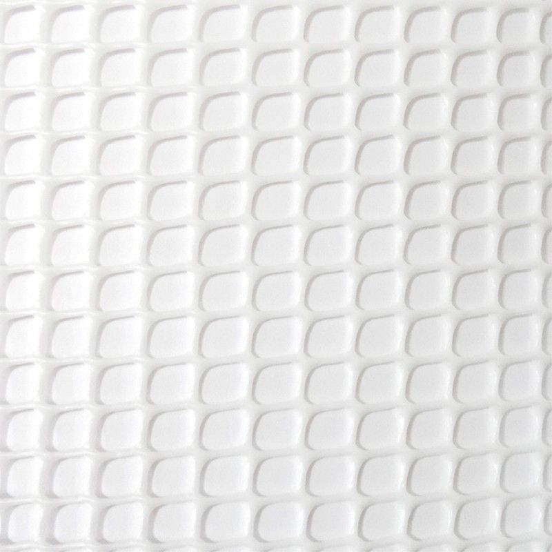 Rollo malla ligera cadrinet blanco 1x25mts 4,5x4,5mm