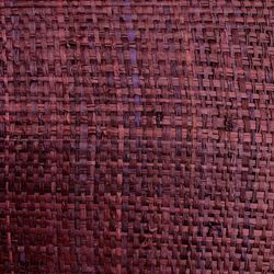 Rollo tejido rafia color Burdeos trama ancha 120 cm x 25 mtrs