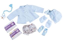 ROPA BEBE 46CM C/ACCESORIOS SURT