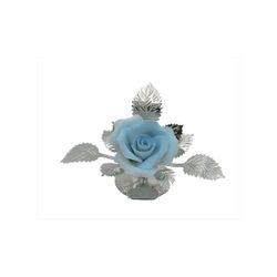 Rosa Latón 7cm NF0050B-C Celeste Bicolor Plateado