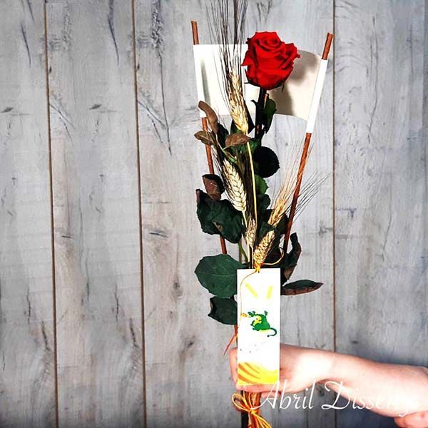 Rosa Roja Grande Sant Jordi