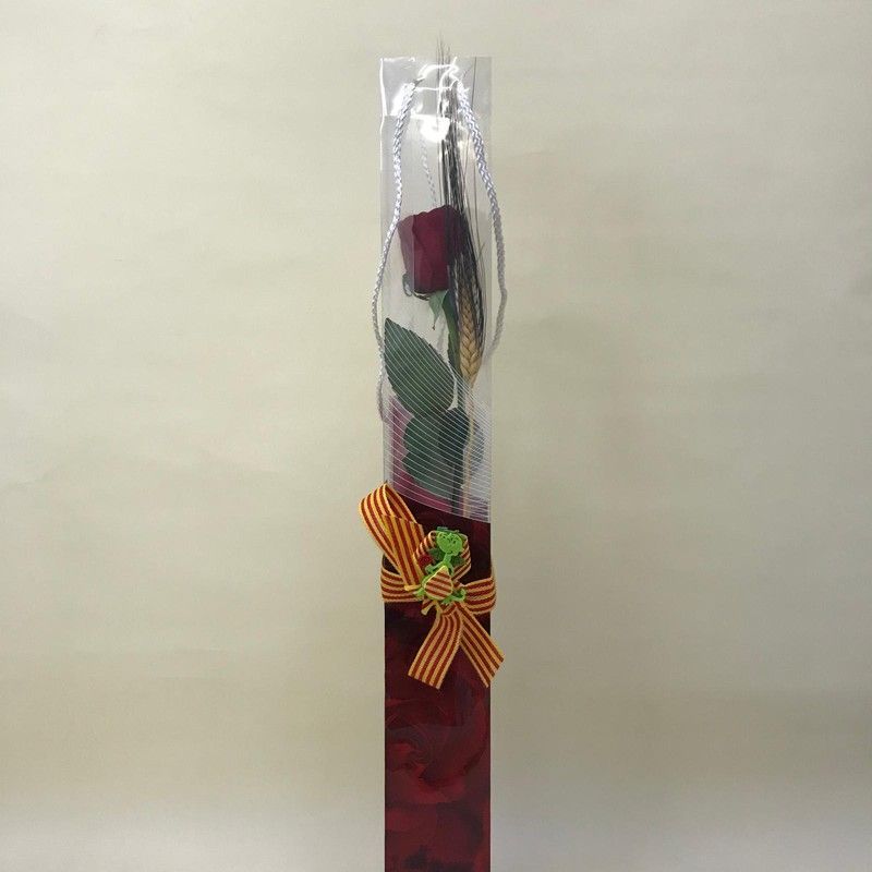 Rosa Sant Jordi Caja Luxe