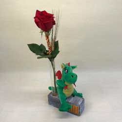 Rosas Dragón de Peluche